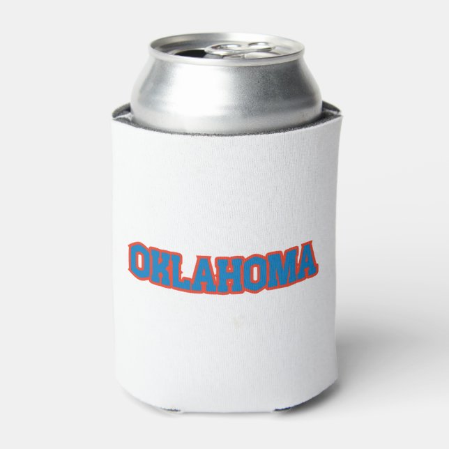 Porta-lata Estado Do Orgulho De Oklahoma (Can Front)