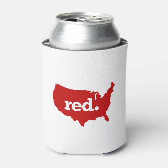PORTA-LATA ESTADO VERMELHO AMERICANO (Can Front)