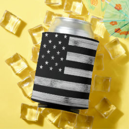 Porta-lata Estados Unidos bandeira Madeira Rústica Madeira Ne