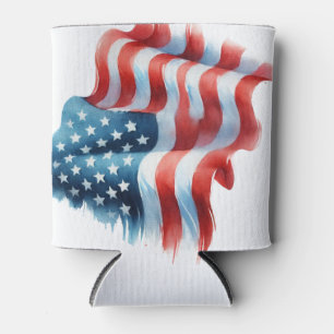 Porta-lata Estados Unidos - Bandeiras Americanas - Estrelas &