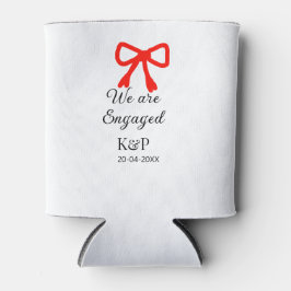 Porta-lata Estamos engajados a adicionar a letra vermelha arc