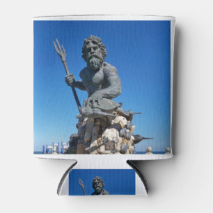 Porta-lata Estátua do Rei Netuno em Virginia Beach
