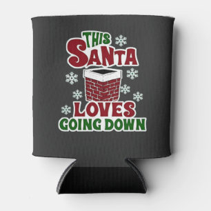 Porta-lata Este Papai noel Adora Ir Para O Natal De Natal