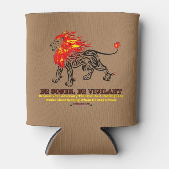 Porta-lata Esteja Sóbrio Estar Vigilância Mais Frio (Frente)