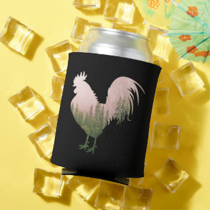 PORTA-LATA ESTILO DA FLORESTA DE FRANGO NATURAL ROOSTER