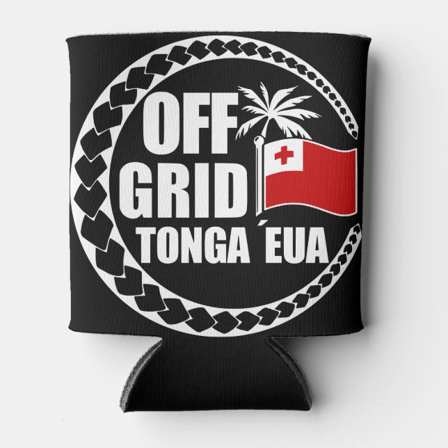 Porta-lata Estilo de Vida Tonga Eua Fora da Rede (Frente)