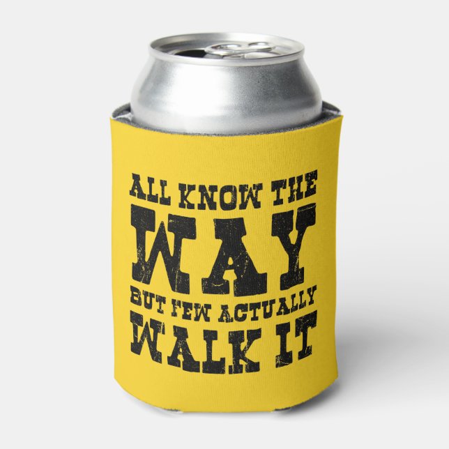 Porta-lata Estilo Ocidental do Budismo Zen (Can Front)