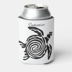 Porta-lata Estilo Tribal Turtle Thunder_Cove