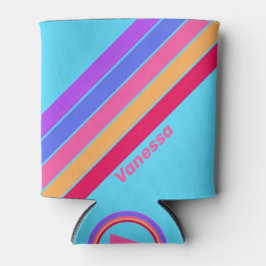 Porta-lata Estirpes de Vidro Marítimo com Nome