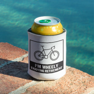 Porta-lata Estou a gostar da bicicleta de bicicleta Engraçado