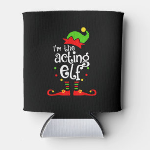 Porta-lata Estou a representar o Natal da família Elf Xmas