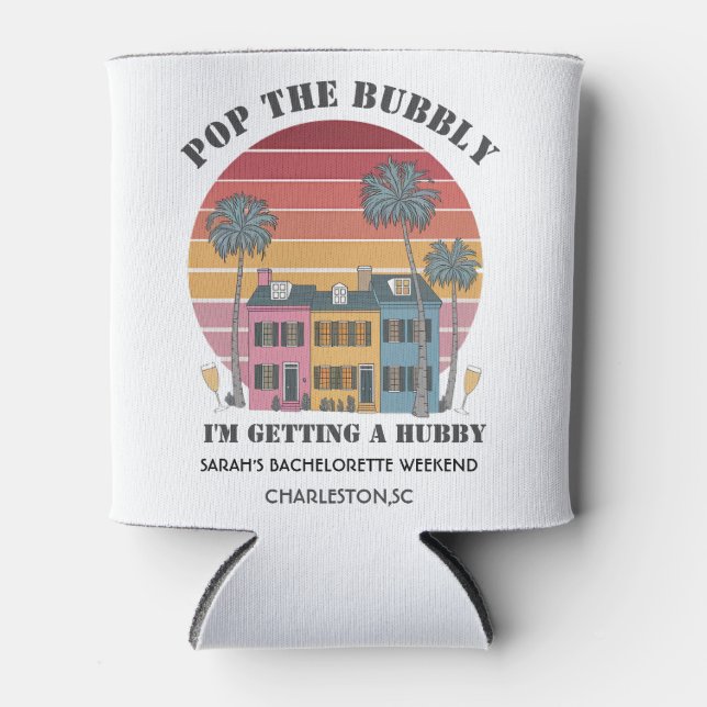 Porta-lata Estoure as Bolhas – Estou Arranjando um Marido! |  (Frente)