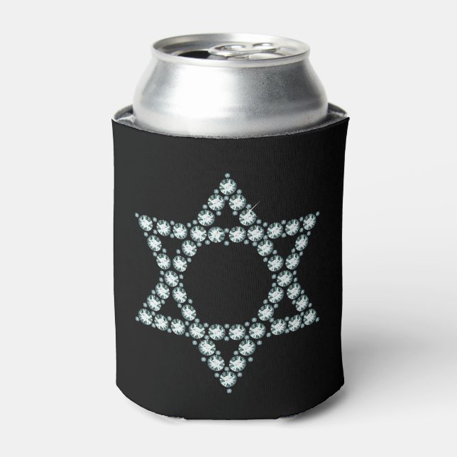 Porta-lata Estrela de David Can Cooler (Can Front)