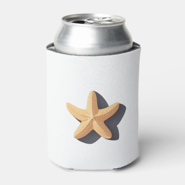 Porta-lata Estrela-do-mar com sua Sombra (Can Front)