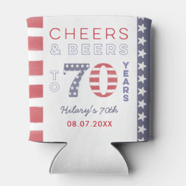 Porta-lata Estrelas e 70 de Stripes All-American