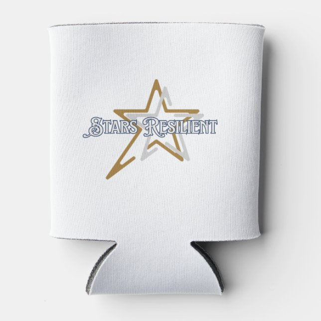 Porta-lata Estrelas Resilientes - Cooler de Lata (Frente)