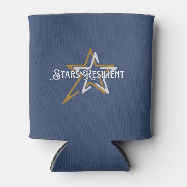 Porta-lata Estrelas Resilientes - Cooler para Lata (Frente)