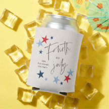 Estrelas Vermelhas e Azuis Festa Americana do 4 de