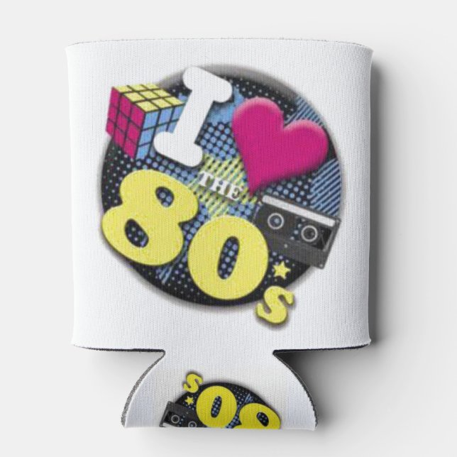 Porta-lata Eu adoro os anos 80 (Traseira)