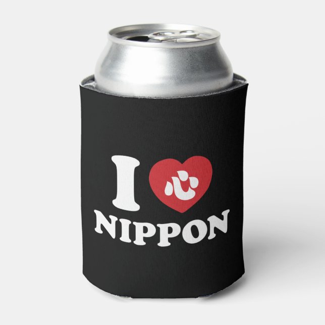 PORTA-LATA EU AMO [AMO] NIPPON PROTETOR DE LATA (Can Front)