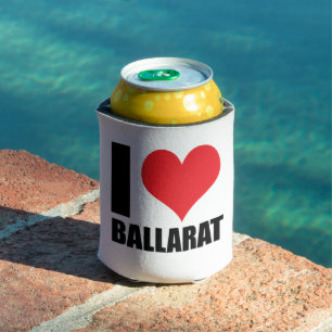 Porta-lata Eu amo Ballarat