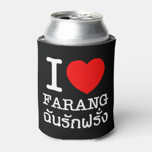 Porta-lata Eu Amo Farang