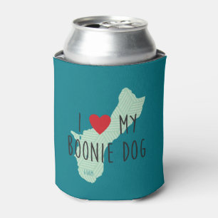 Porta-lata Eu amo meu cão de Boonie