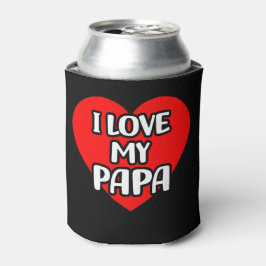 Porta-lata Eu Amo Meu Papai