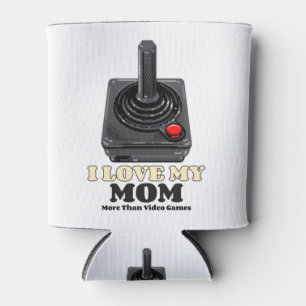 Porta-lata Eu Amo Minha Mãe Mais Do Que Videos games