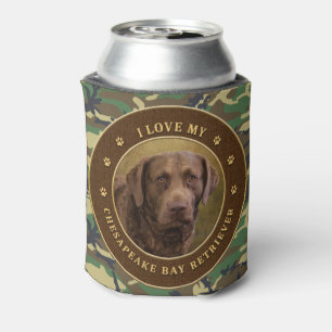 Porta-lata Eu Amo O Meu Retriever De Baía Chesapeake Que Pode