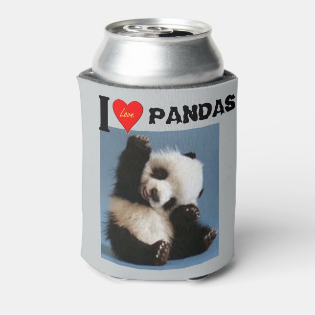 PORTA-LATA EU AMO PANDAS (Can Back)