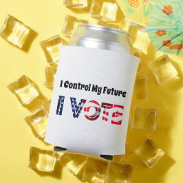 Porta-lata Eu Controle O Meu Futuro - Eu Voto