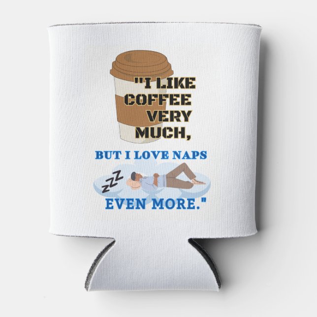 PORTA-LATA EU GOSTO MUITO DE CAFÉ (Frente)