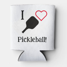Porta-lata Eu ❤️ Pickleball!