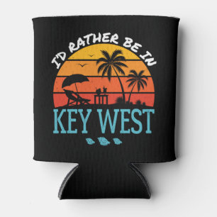 Porta-lata Eu Preferencialmente em Key West Souvenir