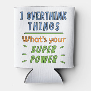 Porta-lata Eu Sobrepenso Coisas