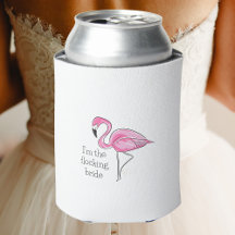 Eu sou a Noiva Bandada Flamingo Rosa de Solteira