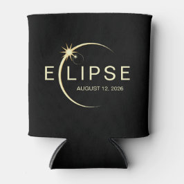 Porta-lata Evento de Astronomia Eclipse Solar 2026
