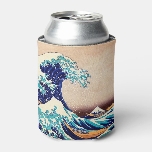 Porta-lata Excelente Wave Off Kanagawa Japonês Vintage Fine A (Can Front)