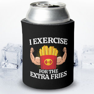 Porta-lata Exercício Fries Extra - Memória de Malhação de