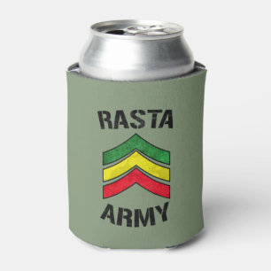 Porta-lata Exército rasta