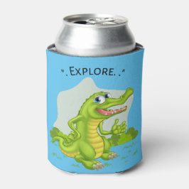 Porta-lata explorador de crocodilo
