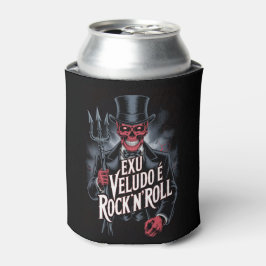 Porta-lata Exu Veludo é Rock'N'Roll #1