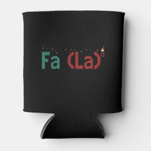 Porta-lata FA (LA)8 Engraçado Nerdy Math Natal Gift