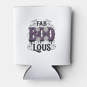 Porta-lata Fabuloso Boo Halloween Camisa Vintage Fantasma Des
