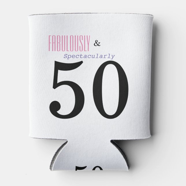 Porta-lata Fabuloso e espetacularmente 50 pode resfriar (Frente)