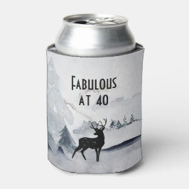 Porta-lata Fabuloso em 40 Majestous Deer Watercolor