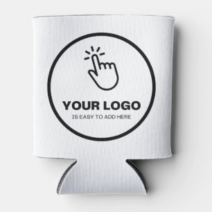 Porta-lata Faça o upload fácil do seu logotipo minimidades ba