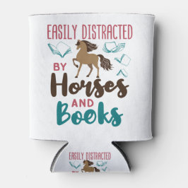 Porta-lata Fácil distração de cavalos e livros