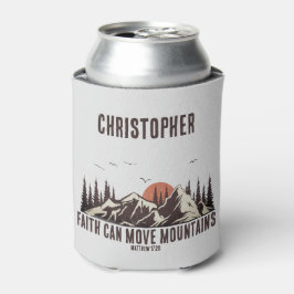 Porta-lata Faith Mover Montanhas Presente Cristão para Ele
